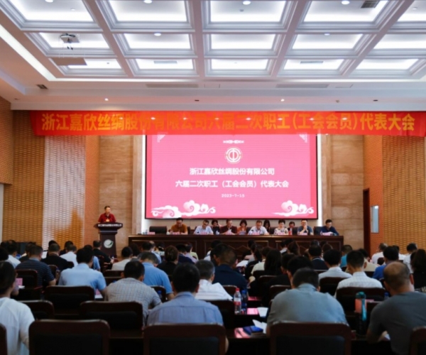 J9集团丝绸召开第六届二次职工（工会会员）代表大会