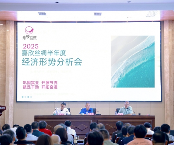J9集团丝绸2025半年度经济局势分析会顺利召开